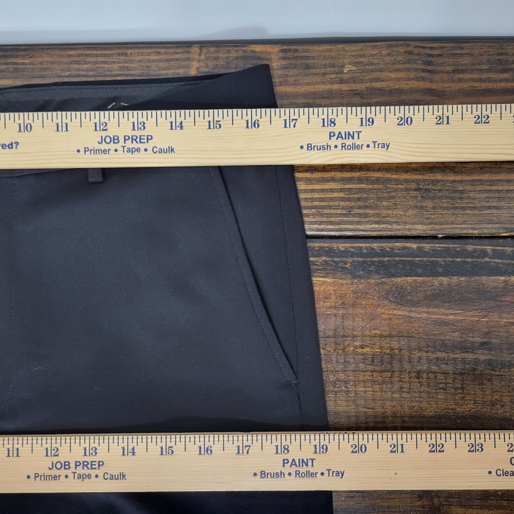 Nautica GAFF Men's Dress Pants Poly Blend Black size 32x32 NEW - Picture 3 of 8